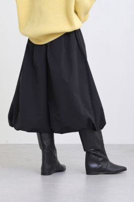 モデルサイズ:164cm/ブラック/ロング丈