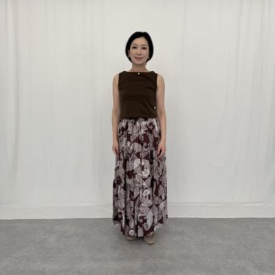 SACRA(サクラ)のペイズリーティアードスカート通販 | 集英社