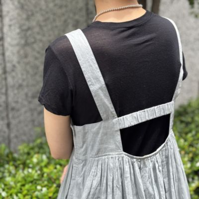 ne Quittez pas(ヌキテパ)の【別注】COTTON ORGANZA SLEEVELESS DRESS