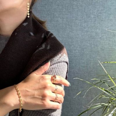 La Soeur(ラ・スール)のハートプレートブレスレット通販