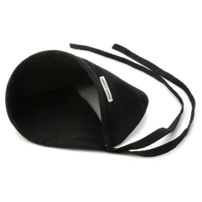 【関税込み】Sandy Liang ブラック Acute Bandana ヘアバンド ACUTE BANDANA HEADBAND IN BLACK – SANDY LIANG