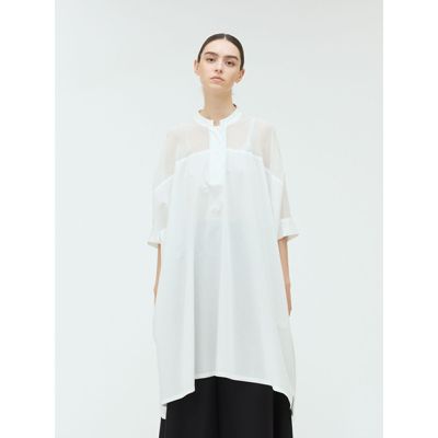 mizuiro ind(ミズイロインド)のシアーワイドワンピース通販