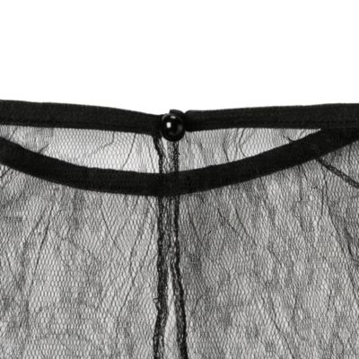 AMOMENTO(アモーメント)のSHEER LACE MOCK NECK TOPアウトレット通販 