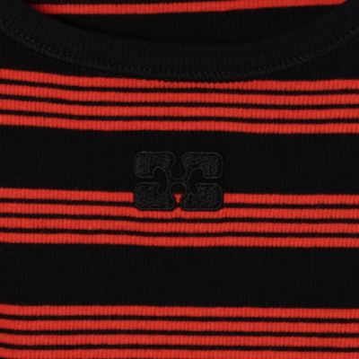 GANNI(ガニー)のSoft Cotton Rib Striped Tank Top通販 | mirabella