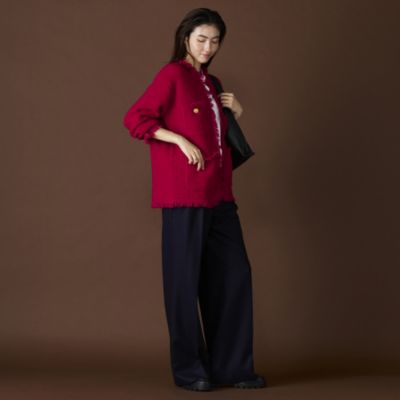 ADAWAS(アダワス)のTWEED KNIT JACKET通販 | 集英社HAPPY PLUS STORE