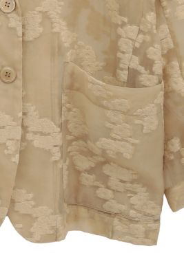ジャケット・アウター CLANE FLOWER SHEER JACQUARD JACKET FLOWER SHEER JACQUARD JACKET（その他アウター）｜CLANE
