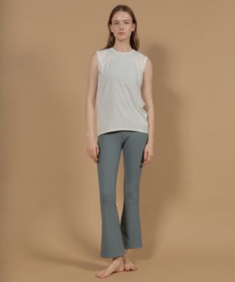 美品 Julier ジュリエ リブストレッチセミフレアパンツ 楽天市場】ジュリエ ヨガウェア ヨガパンツ レディース 優木