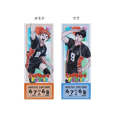 ハイキュー　チケットホルダー＆バックステージパス風カードホルダー ハイキュー！！』チケットホルダー＆カードホルダー（チケット風