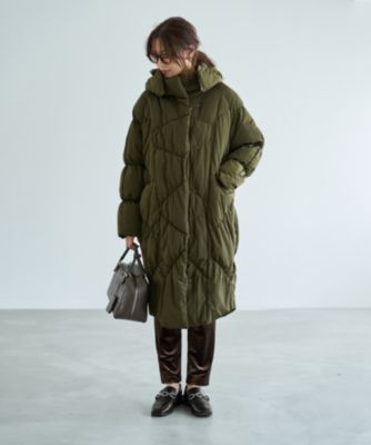 STYLE DELI(スタイルデリ)の【LUXE】暖か軽量◇機能中綿ギャザーロング