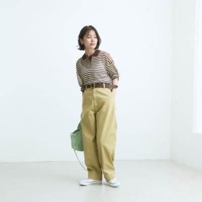 emmi(エミ)のシアーボーダーポロニットトップス通販 | 集英社HAPPY