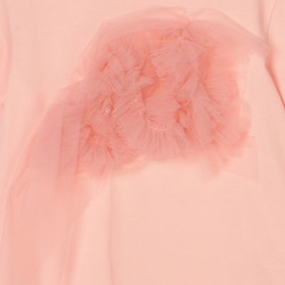 Chika Kisada チュールブラウス　ピンク CHIKA KISADA(チカ キサダ)のチュールTシャツ通販 | mirabella