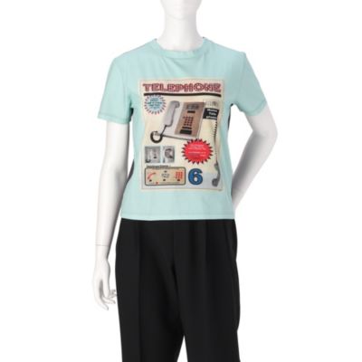 MM6 マルジェラ スウェード Tシャツ MM6 MAISON MARGIELA(エムエム 6 メゾン マルジェラ)のT－SHIRT通販