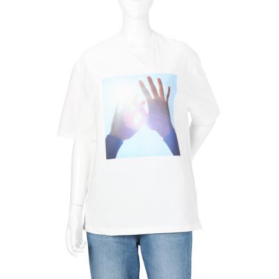 ジルサンダー　Tシャツ JIL SANDER (ジルサンダー) T-SHIRT CN SS / BLACK | Detail
