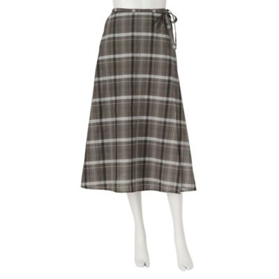FLORENT(フローレント)のSHEER CHECK WRAP SKIRT通販 | 集英社HAPPY