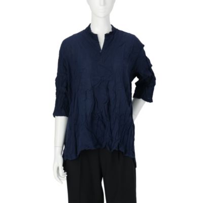 pas de calais(パドカレ)の26SSオーガニックコットンシャンブレーBL