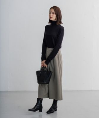 ANY(エニィ)の【ウエストゴム】ラップ風ガウチョパンツ通販 | 集英社