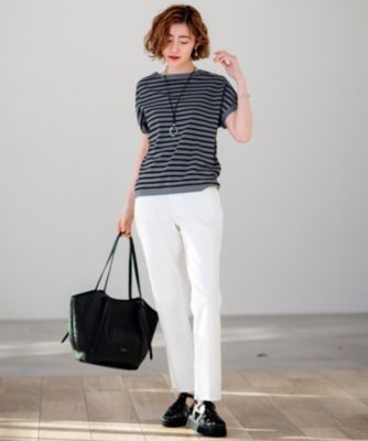 23区 L(ニジュウサンク エル)の【SLOW/洗える】SLOW DENIM タイト