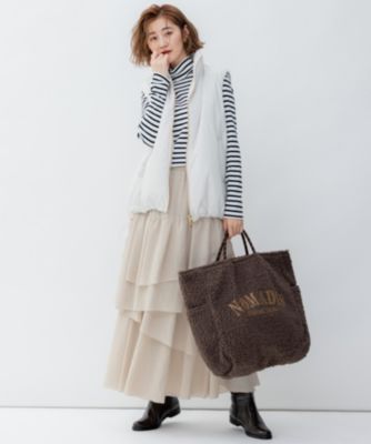 完売　2023年　23区 S　【洗える】中綿 パティング ベスト　¥29,700 23区(ニジュウサンク)の【洗える】中綿 パティング ベスト通販