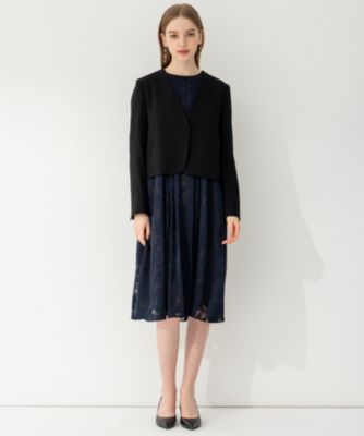 23区 【APPLAUDIR】クリアジョーゼット 3WAYコンパクトジャケット 23区｜【APPLAUDIR】クリアジョーゼット 3WAYコンパクト