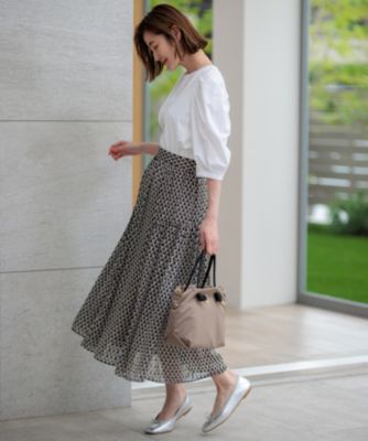 23区 S(ニジュウサンク エス)の【洗える】Ratti コラージュプリント