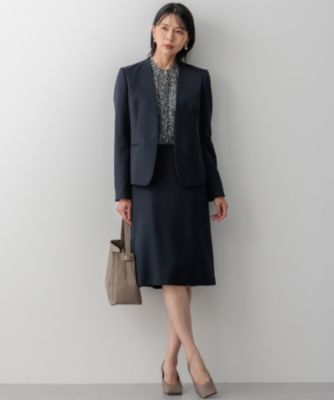 23区 S(ニジュウサンク エス)の【洗える】ウールライクカルゼ ノー