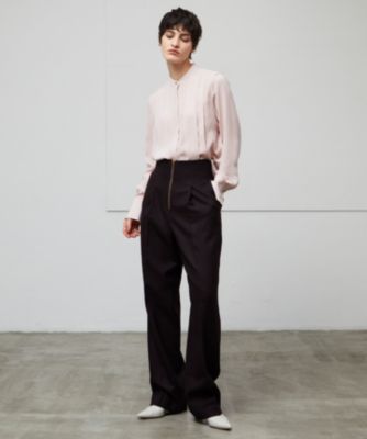 BEIGE，(ベイジ)の【洗える】STOW / フロントタックブラウス通販