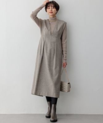23区(ニジュウサンク)のシルクネップヘリンボーン