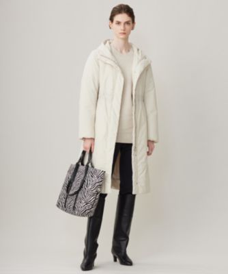 しろもふ！極美品！ICB ADSダウン ステンカラーコート ICB｜ADSダウン ショールカラーコート | Rakuten Fashion(楽天