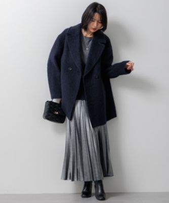 レビューの多い高評価商品特集！ 23区(ニジュウサンク)の【Oggi1月号掲載】ループカットシャギー ジャケット・アウター