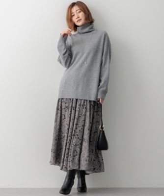 23区　美品❗️ Ratti ペイズリープリント ティアード スカート Ratti ペイズリープリント ティアード スカート / 23区