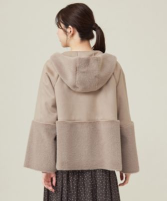 エニィスィス　anysis コート　ダッフルコート　ファー　フェミニン エニィスィス anysis コート ダッフルコート ファー フェミニン