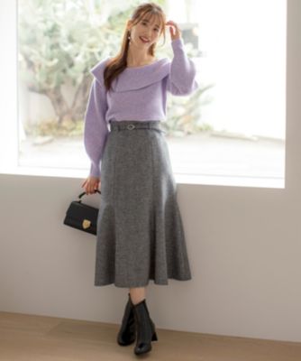 22AW 完売品♡ ANAYI ラメモールツイードAラインスカート レア 綺麗め 22AW 完売品♡ ANAYI ラメモールツイードAラインスカート レア 綺麗め