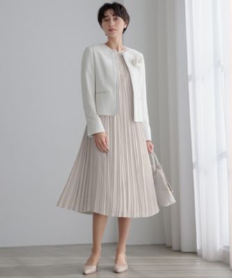 23区(ニジュウサンク)の【洗える】クリスタルアムンゼン プリーツ