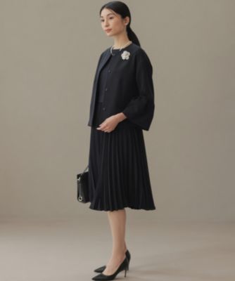 組曲(クミキョク)の【KUMIKYOKU NAVY】コンフォータブルドレープ