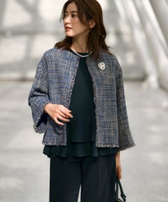 23区(ニジュウサンク)の【洗える】テプラマットシフォン ブラウス通販