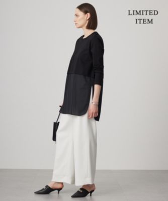 ICB(アイシービー)の【WEB限定・洗える】 シアージャージーコンビ