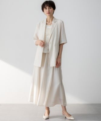 23区(ニジュウサンク)の【洗える】リボンエンブロイダリー