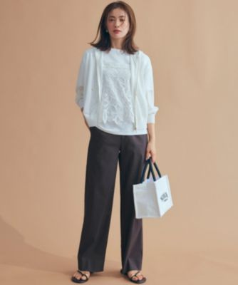 洗える♡極美品 23区シャイニーシアー ニットパーカー 38 ベージュ 23区｜【洗える】シャイニーシアー ニットパーカー | Rakuten