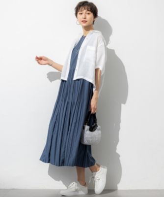 【美品】23区 x LIBECOリネンクロップドシャツ　ライトブルー cf020-11231-05b.jpg?basethum=225