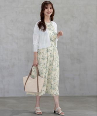 anySiS シアーパターンワンピース 洗える】シアーパターン ワンピース / any SiS | ファッション