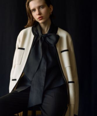 23区(ニジュウサンク)の【洗える】ミニブークレニット バイカラー