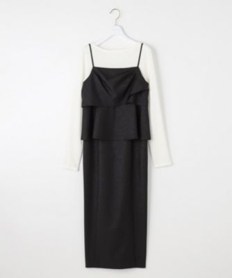 ANY SIS(エニィスィス)のビスチェワンピース × カットソー セット通販