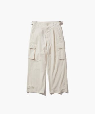 ATON(エイトン)のORGANIC COTTON WEATHER | M-47 カーゴパンツ
