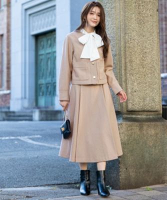 ANY SIS(エニィスィス)の【2SET】ジャケット × フレアスカート セット