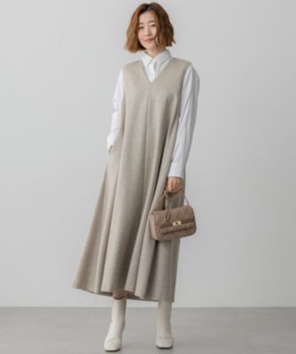 23区 S(ニジュウサンク エス)のラメミックスツイード Vネック