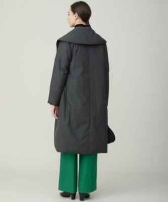 ICB 2025秋冬 ADS ダウン ショールカラーロングコート 新品タグ付き 撥水加工】ADS ダウン ショールカラーロングコート / ICB