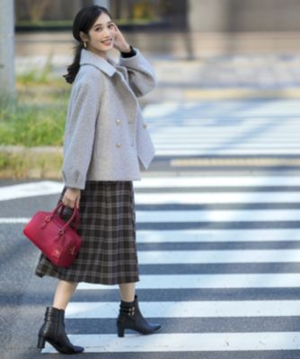 ブークレーシャギーラメ アウター　any SiS エニシス　ジャケット　コート冬 2WAY】ブークレーシャギーラメ アウター / ANY SIS | ファッション通販