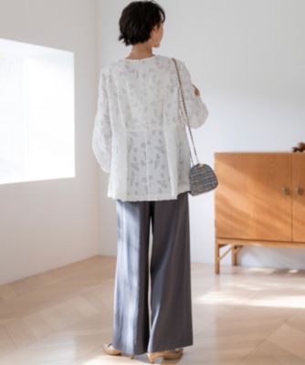 23区 S(ニジュウサンク エス)のドレープツイル アシンメトリー ワイド