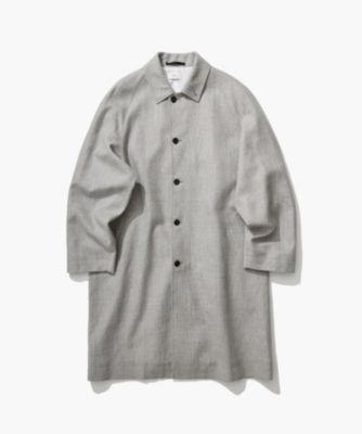 ATON(エイトン)のLINEN WOOL TWILL | バルマカーンコート - UNISEX通販