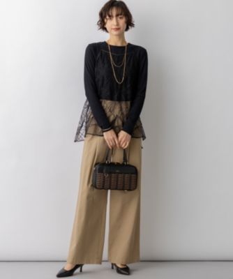 23区(ニジュウサンク)の刺繍レース キャミソール通販 | 集英社HAPPY